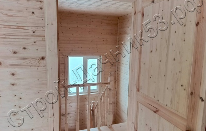 4 Каркасно-щитовой дом  Д-112, 8х6м, 82 М², Московская область, город Солнечногорск. (19)